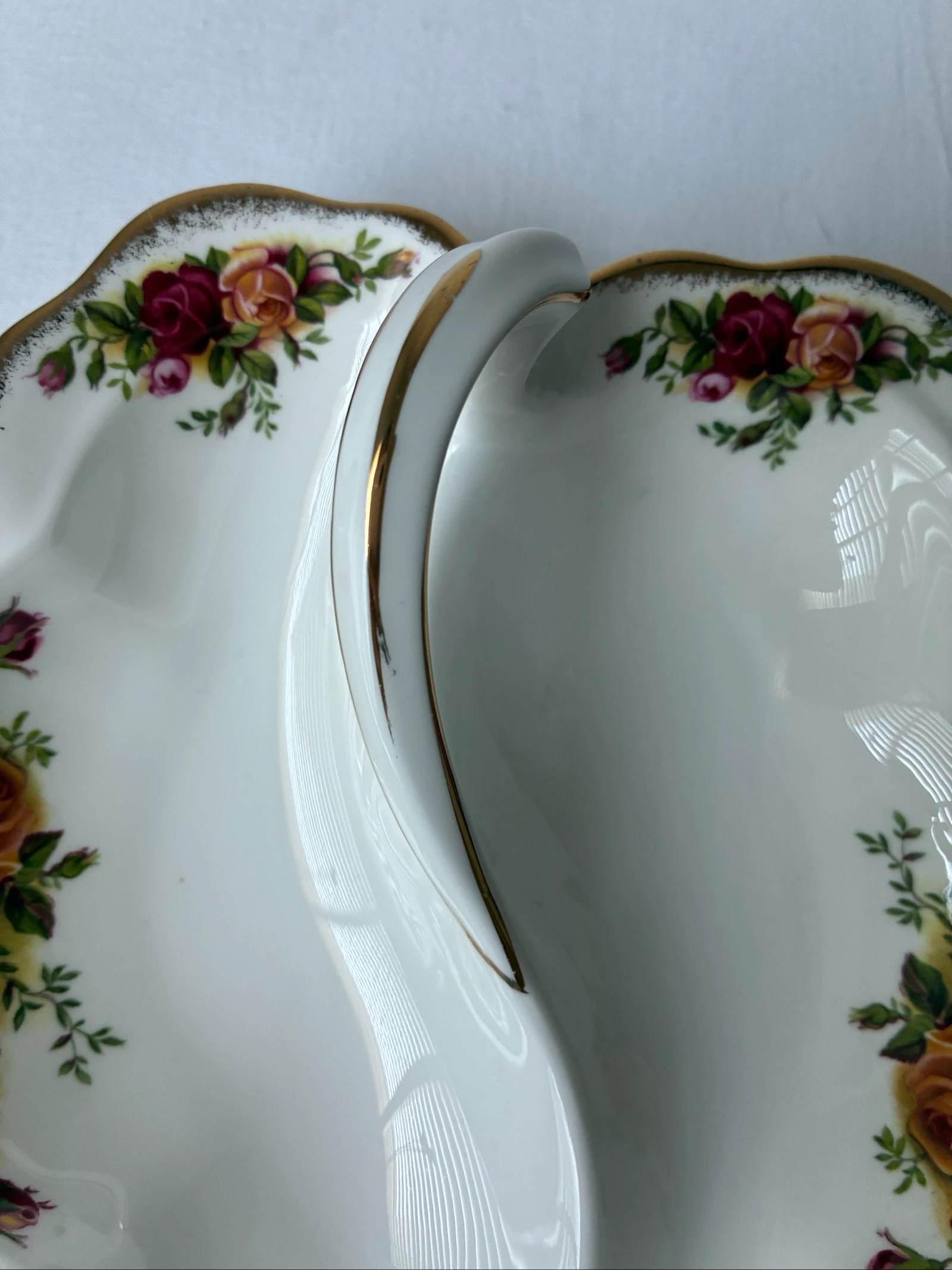 Royal Albert Old Country Roses Bonbonschaal / Bladvorm Serveerschaal – photo 2